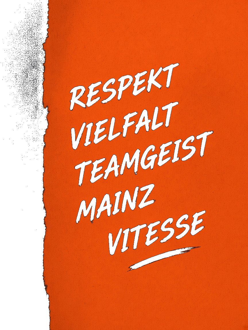 Respekt, Vielfalt, Teamgeist, Mainz, Vitesse